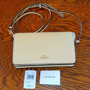 Coach Anna Foldover Crossbody Clutch